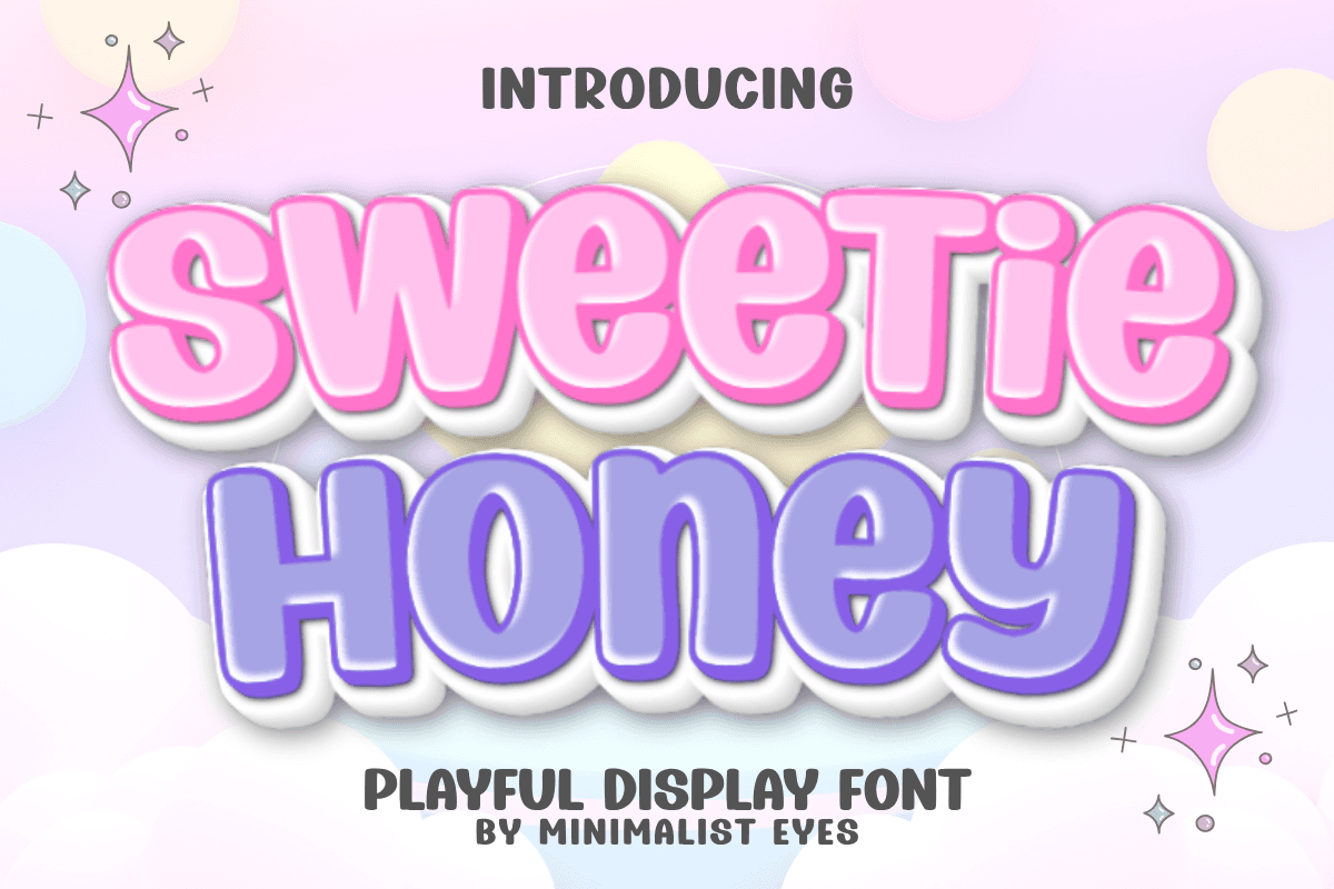 Sweetie Honey - Display Font