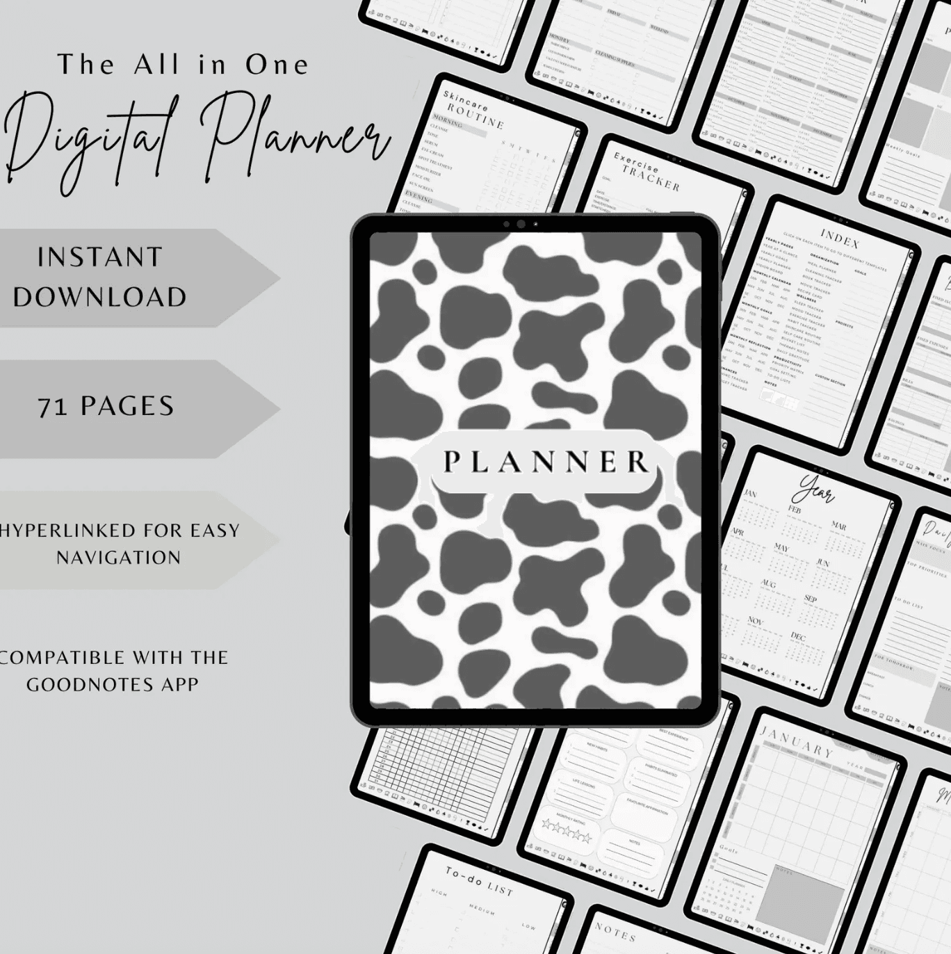 Sumer Budget Planner Fully Hyperlinked