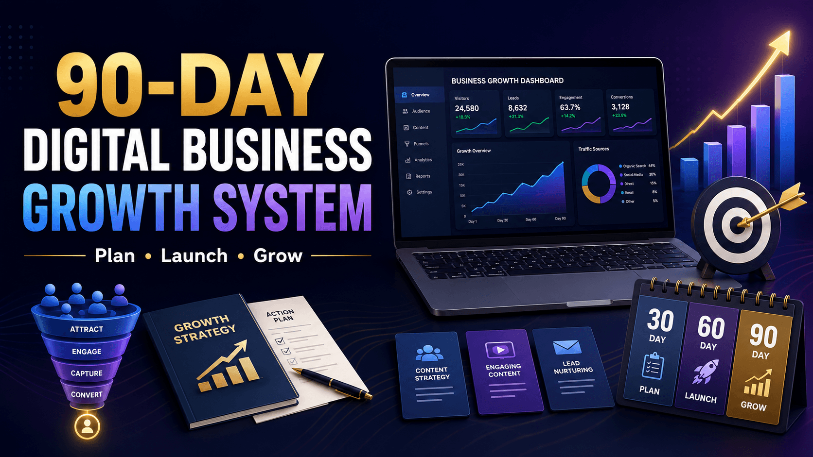 90-Day Digital Business Growth Roadmap